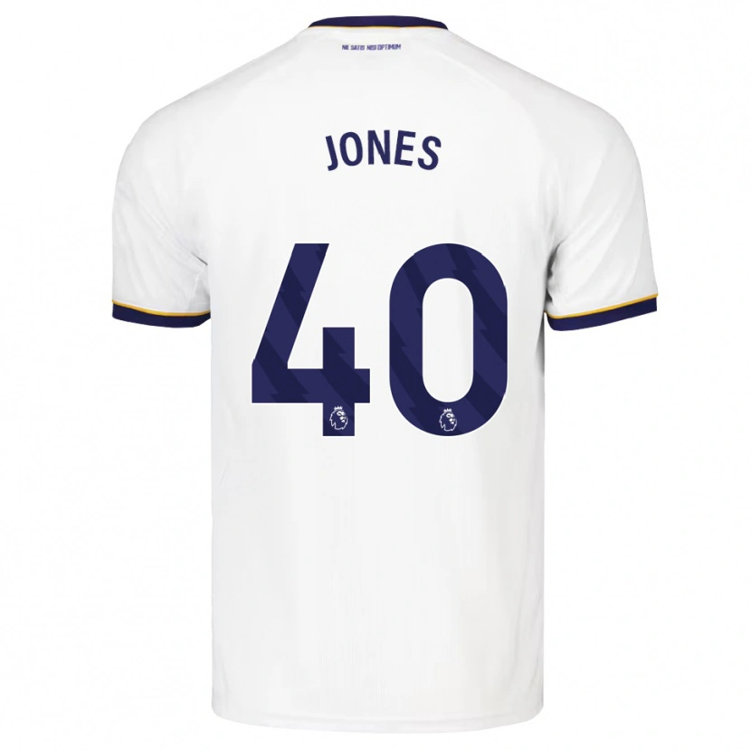 Danxen Dětské Ellie Jones #40 Půlnoční Modrá Bílá Žlutá Daleko Hráčské Dresy 2026/27 Dres