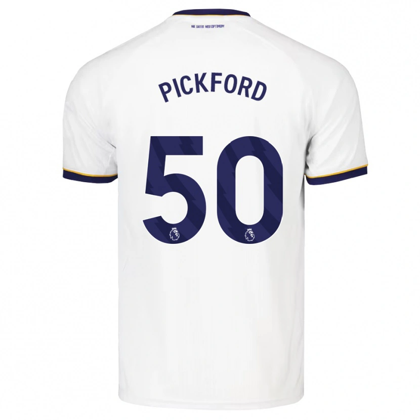 Danxen Dětské George Pickford #50 Půlnoční Modrá Bílá Žlutá Daleko Hráčské Dresy 2026/27 Dres