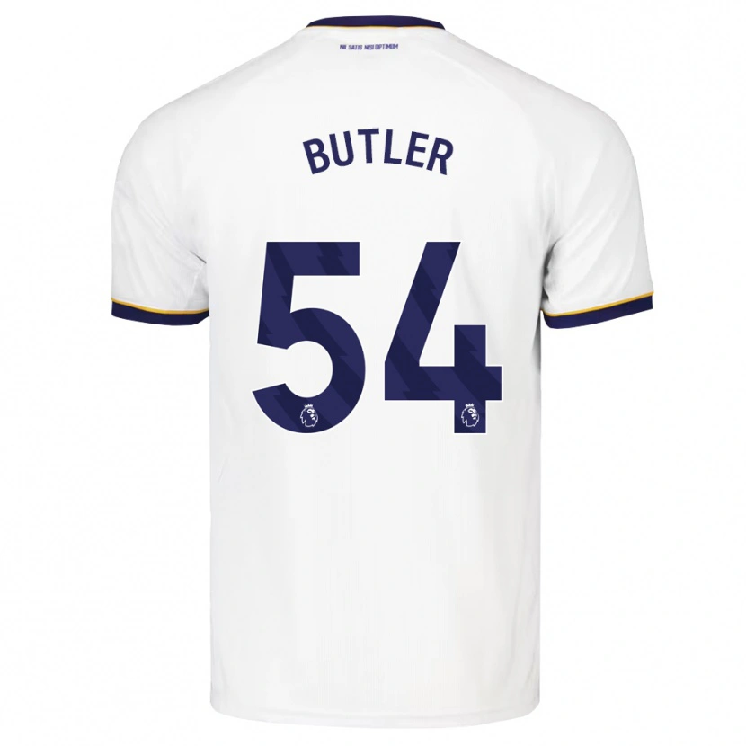 Danxen Dětské Jack Butler #54 Půlnoční Modrá Bílá Žlutá Daleko Hráčské Dresy 2026/27 Dres