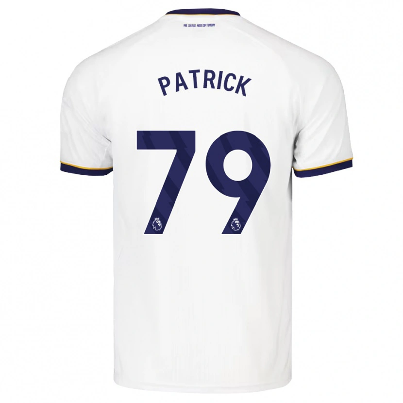 Danxen Dětské Seve Patrick #79 Půlnoční Modrá Bílá Žlutá Daleko Hráčské Dresy 2026/27 Dres