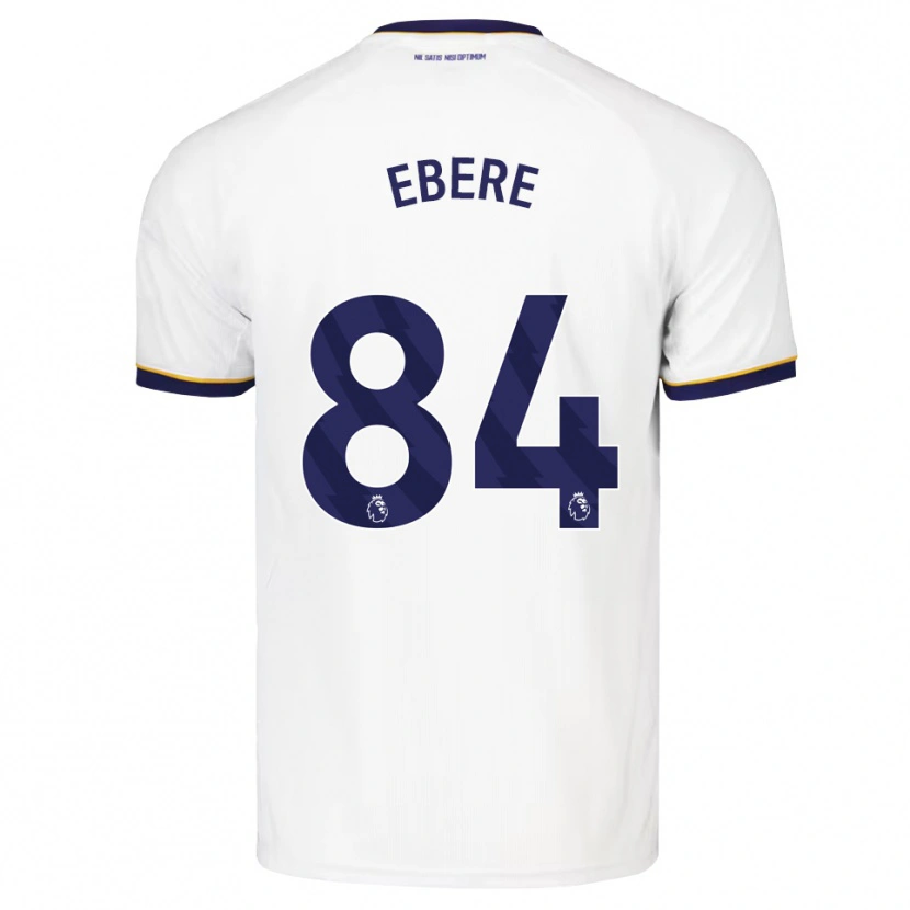 Danxen Dětské Coby Ebere #84 Půlnoční Modrá Bílá Žlutá Daleko Hráčské Dresy 2026/27 Dres