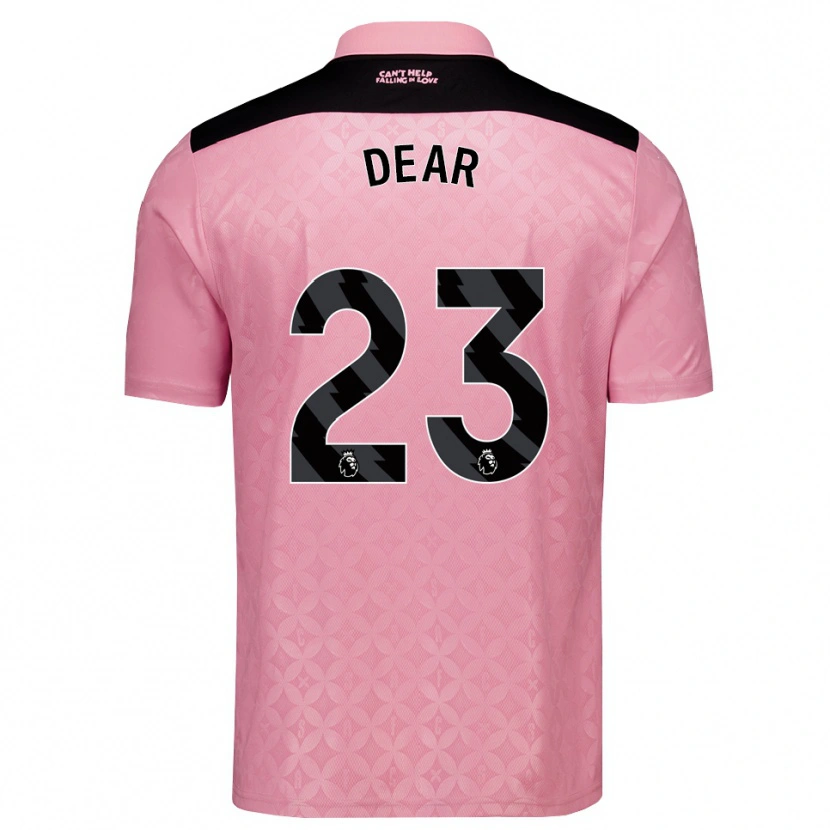 Danxen Dětské Jenna Dear #23 Světle Růžová Černá Daleko Hráčské Dresy 2026/27 Dres