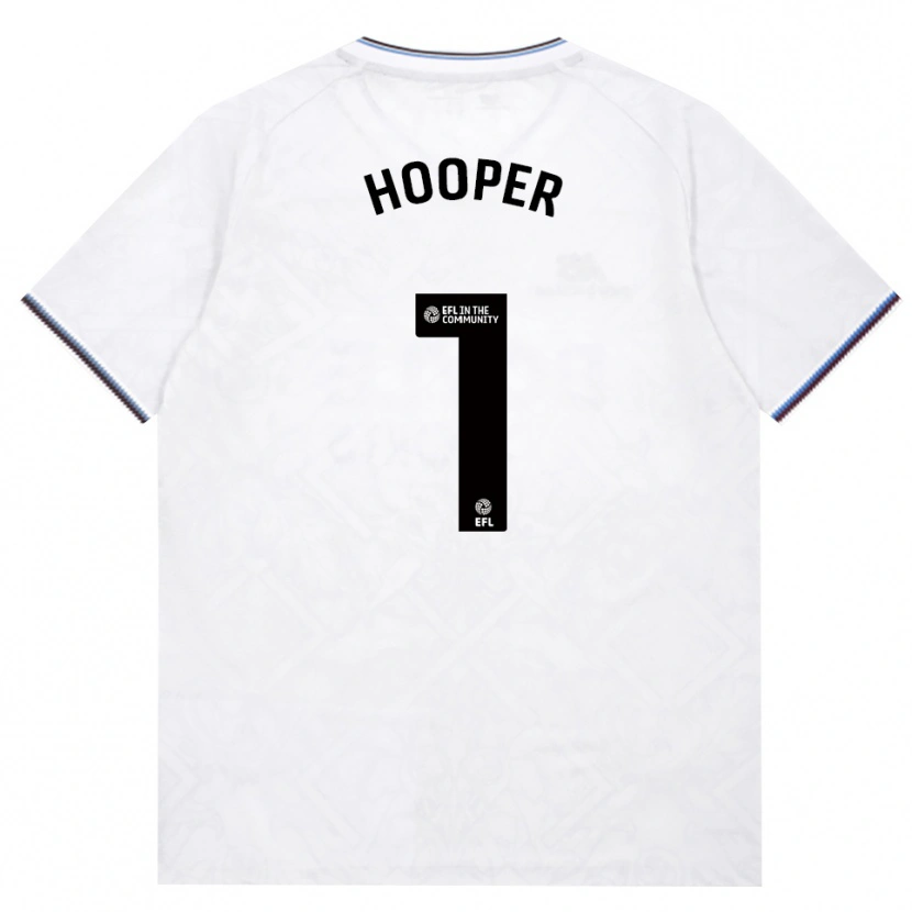 Danxen Dětské Finley Hooper #1 Vínově Červená Bílá Daleko Hráčské Dresy 2026/27 Dres