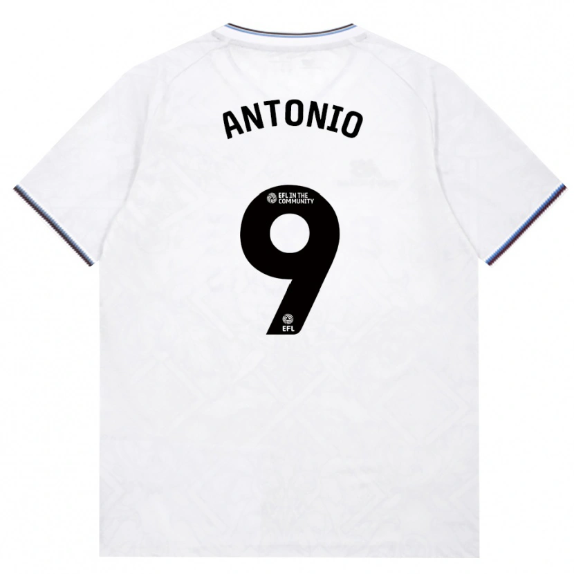 Danxen Dětské Michail Antonio #9 Vínově Červená Bílá Daleko Hráčské Dresy 2026/27 Dres
