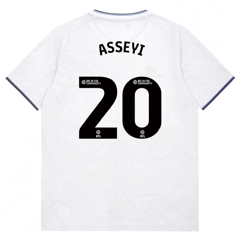 Danxen Dětské Viviane Asseyi #20 Vínově Červená Bílá Daleko Hráčské Dresy 2026/27 Dres
