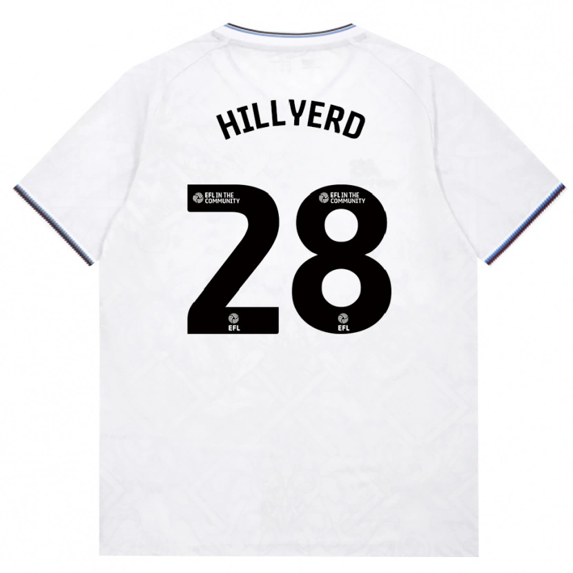 Danxen Dětské Sophie Hillyerd #28 Vínově Červená Bílá Daleko Hráčské Dresy 2026/27 Dres