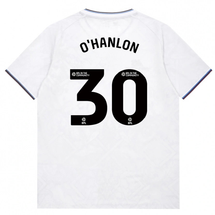 Danxen Dětské Katie O'hanlon #30 Vínově Červená Bílá Daleko Hráčské Dresy 2026/27 Dres