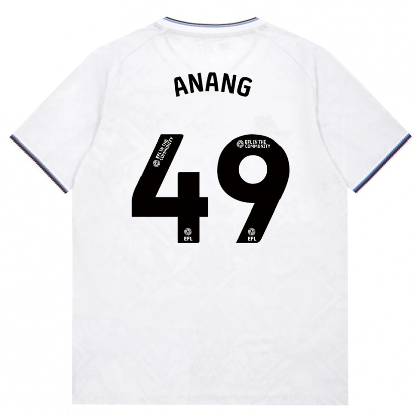 Danxen Dětské Joseph Anang #49 Vínově Červená Bílá Daleko Hráčské Dresy 2026/27 Dres