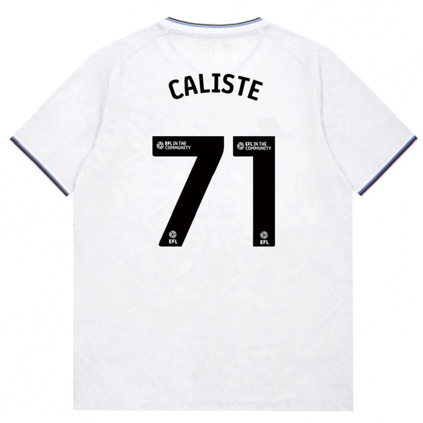 Danxen Dětské Gabriel Caliste #71 Vínově Červená Bílá Daleko Hráčské Dresy 2026/27 Dres