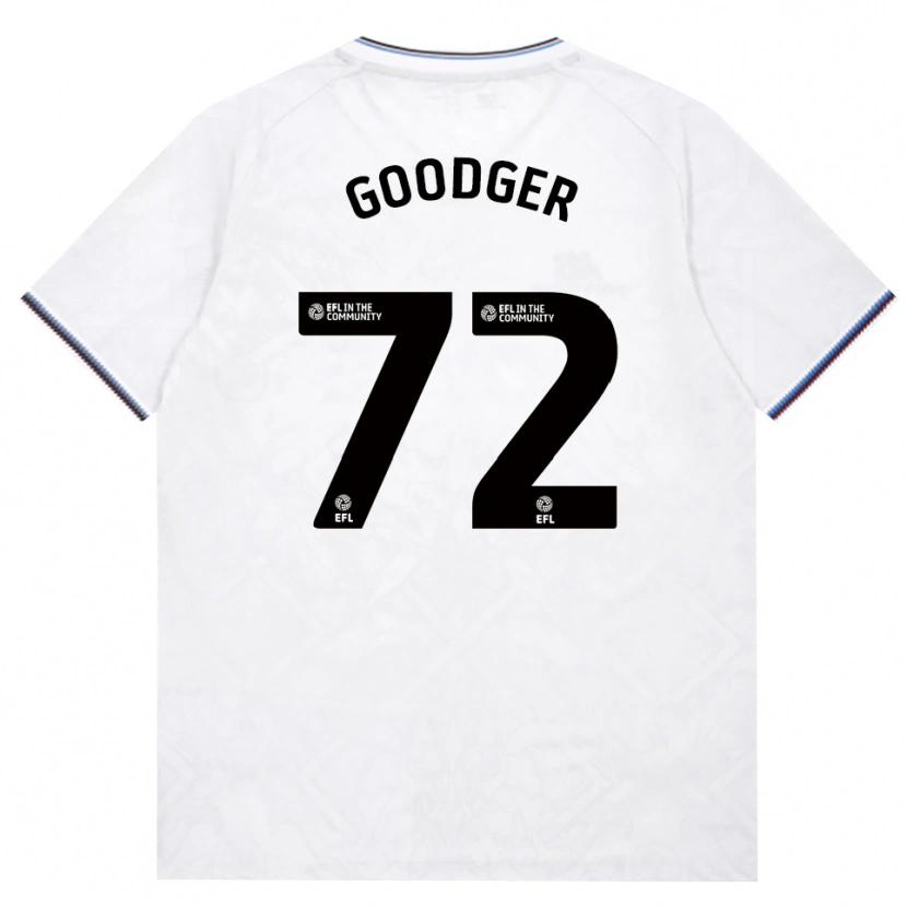 Danxen Dětské Tommy Goodger #72 Vínově Červená Bílá Daleko Hráčské Dresy 2026/27 Dres