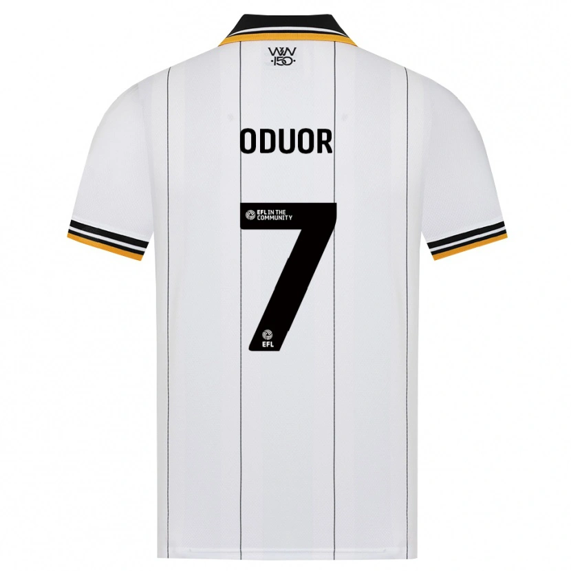 Danxen Dětské Clive Oduor #7 Oranžová Bílá Černá Daleko Hráčské Dresy 2026/27 Dres