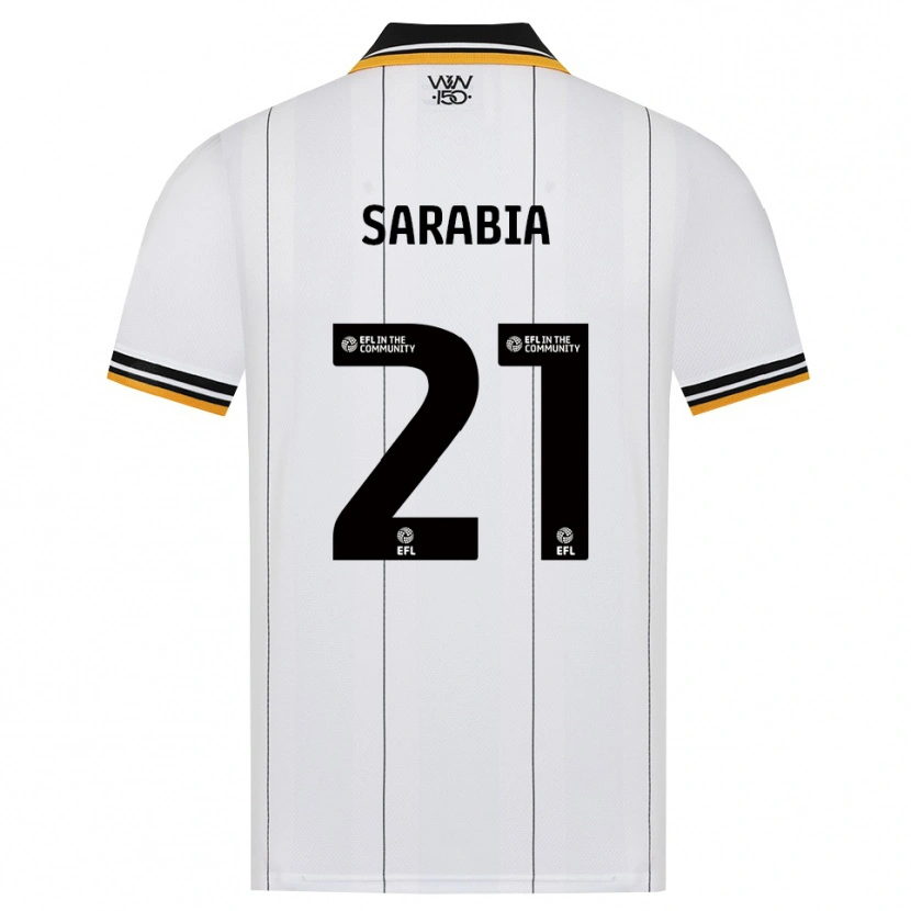 Danxen Dětské Pablo Sarabia #21 Oranžová Bílá Černá Daleko Hráčské Dresy 2026/27 Dres