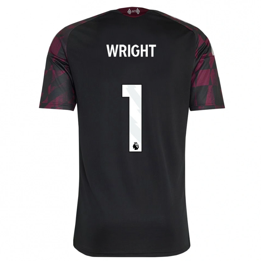 Danxen Dětské Matty Wright #1 Černá Bílá Fialová Třetí Hráčské Dresy 2026/27 Dres