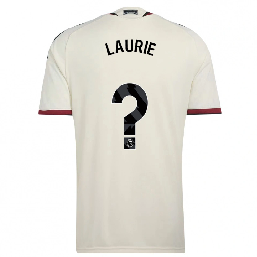 Danxen Dětské Connor Laurie #0 Béžová Černá Červená Třetí Hráčské Dresy 2026/27 Dres