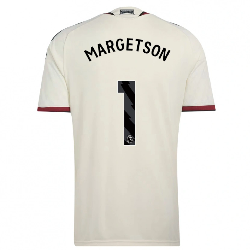 Danxen Dětské Kit Margetson #1 Béžová Černá Červená Třetí Hráčské Dresy 2026/27 Dres