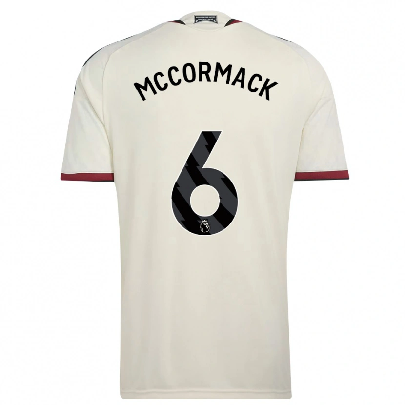 Danxen Dětské Rafe Mccormack #6 Béžová Černá Červená Třetí Hráčské Dresy 2026/27 Dres