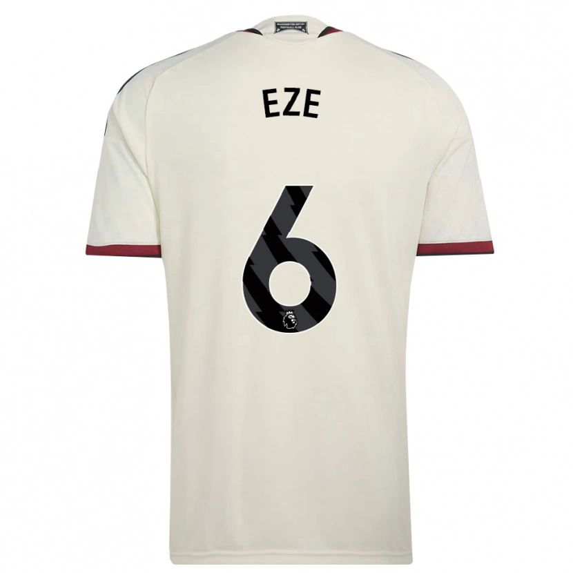 Danxen Dětské David Eze #6 Béžová Černá Červená Třetí Hráčské Dresy 2026/27 Dres