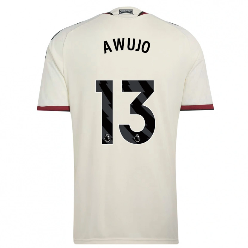 Danxen Dětské Simi Awujo #13 Béžová Černá Červená Třetí Hráčské Dresy 2026/27 Dres