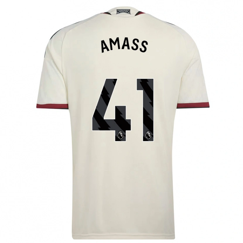 Danxen Dětské Harry Amass #41 Béžová Černá Červená Třetí Hráčské Dresy 2026/27 Dres