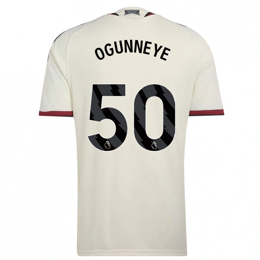 Danxen Dětské Habeeb Ogunneye #50 Béžová Černá Červená Třetí Hráčské Dresy 2026/27 Dres