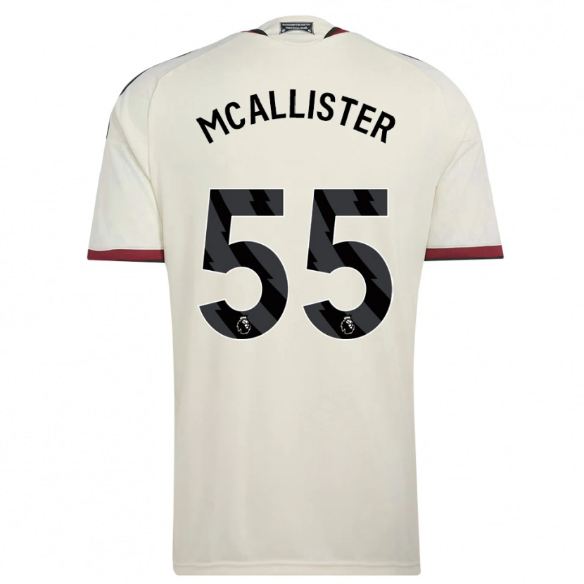 Danxen Dětské Finley Mcallister #55 Béžová Černá Červená Třetí Hráčské Dresy 2026/27 Dres