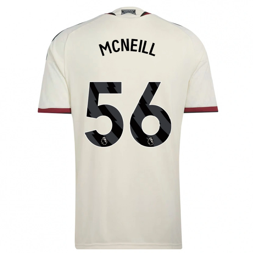 Danxen Dětské Charlie Mcneill #56 Béžová Černá Červená Třetí Hráčské Dresy 2026/27 Dres