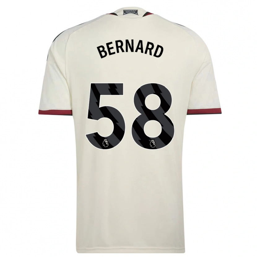 Danxen Dětské Bernard #58 Béžová Černá Červená Třetí Hráčské Dresy 2026/27 Dres