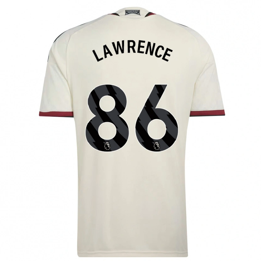 Danxen Dětské Marcus Lawrence #86 Béžová Černá Červená Třetí Hráčské Dresy 2026/27 Dres