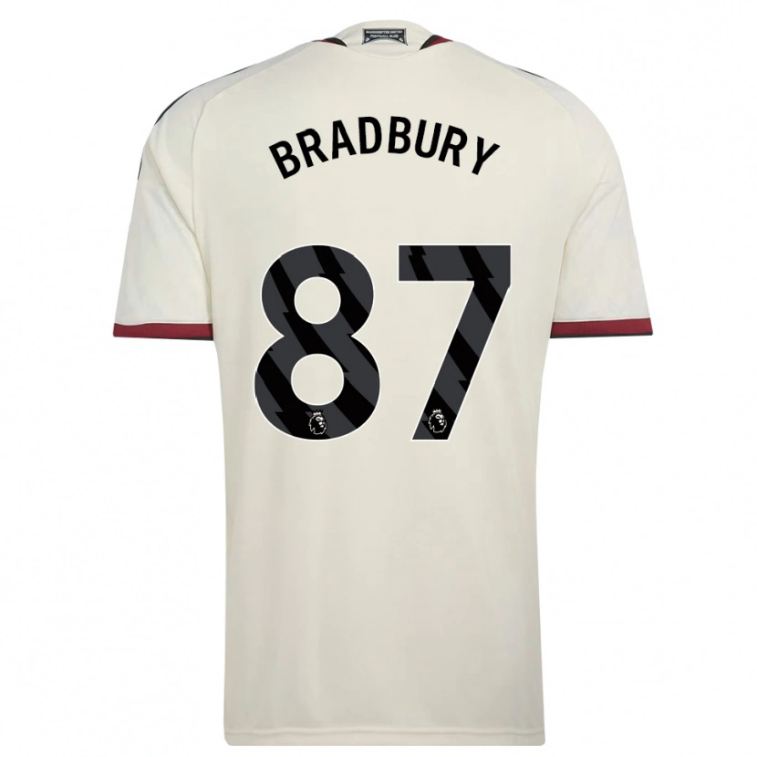 Danxen Dětské Louie Bradbury #87 Béžová Černá Červená Třetí Hráčské Dresy 2026/27 Dres