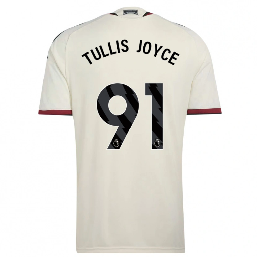 Danxen Dětské Phallon Tullis-Joyce #91 Béžová Černá Červená Třetí Hráčské Dresy 2026/27 Dres
