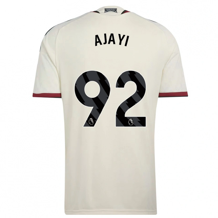 Danxen Dětské Noah Ajayi #92 Béžová Černá Červená Třetí Hráčské Dresy 2026/27 Dres