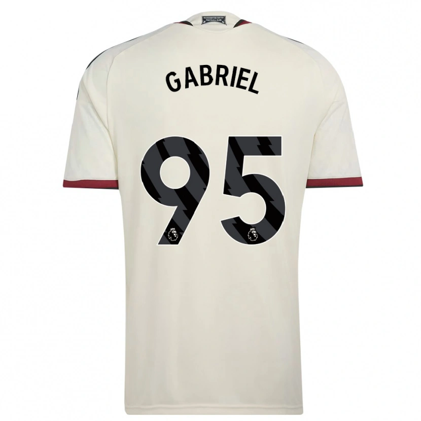 Danxen Dětské Jj Gabriel #95 Béžová Černá Červená Třetí Hráčské Dresy 2026/27 Dres