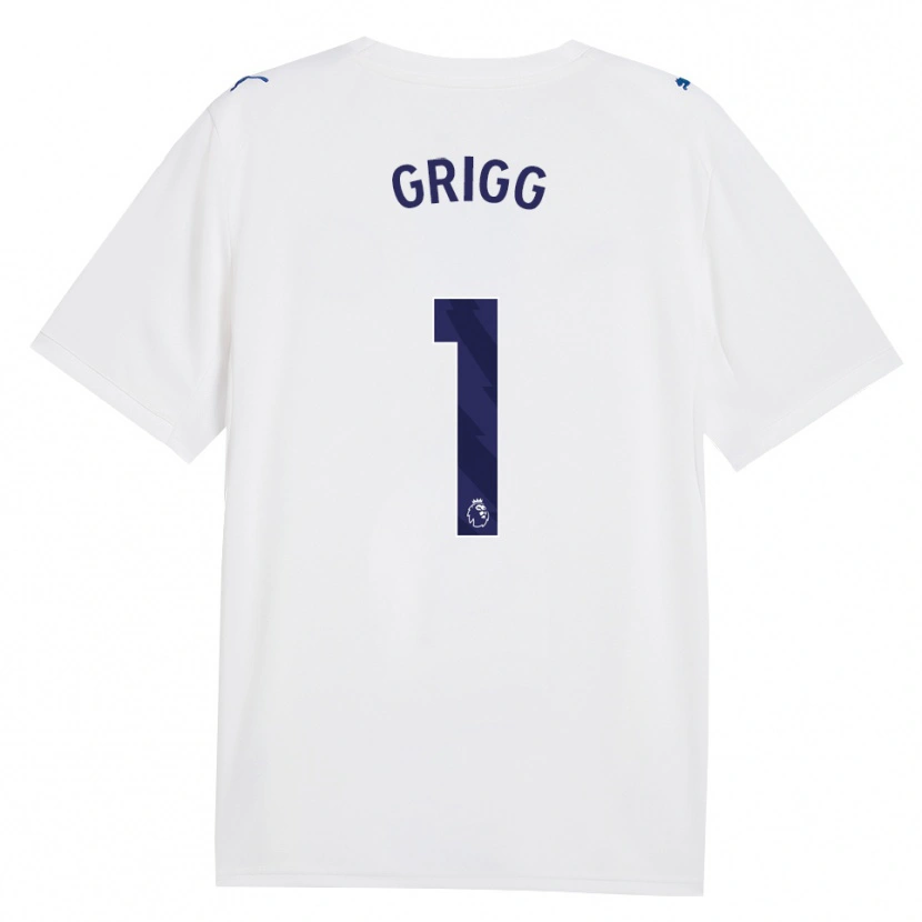 Danxen Dětské Finley Grigg #1 Námořní Bílá Třetí Hráčské Dresy 2026/27 Dres
