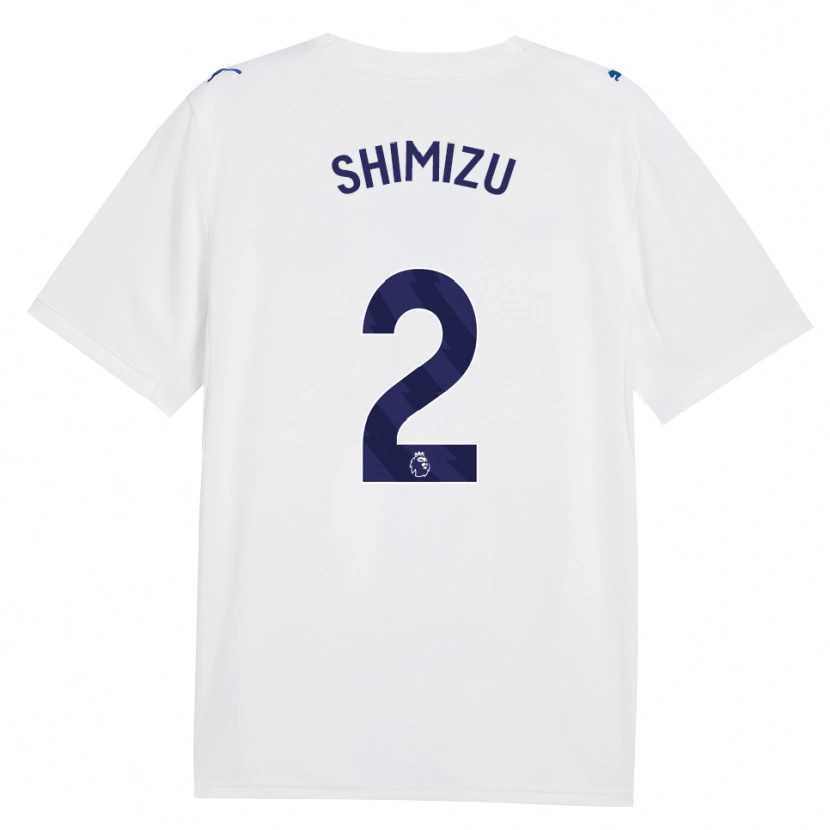 Danxen Dětské Risa Shimizu #2 Námořní Bílá Třetí Hráčské Dresy 2026/27 Dres
