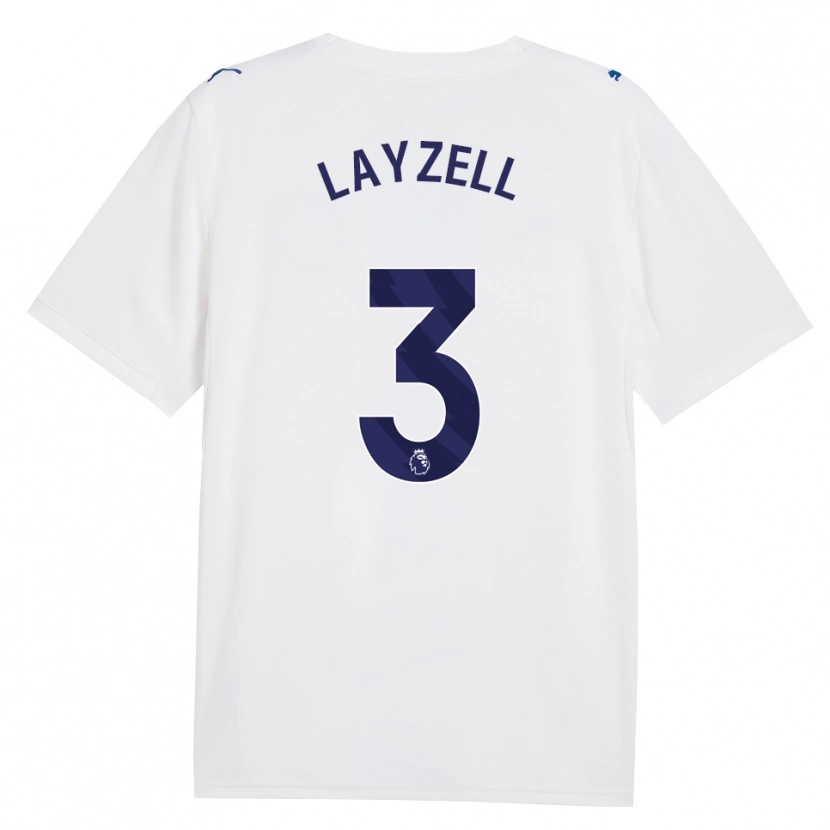 Danxen Dětské Naomi Layzell #3 Námořní Bílá Třetí Hráčské Dresy 2026/27 Dres