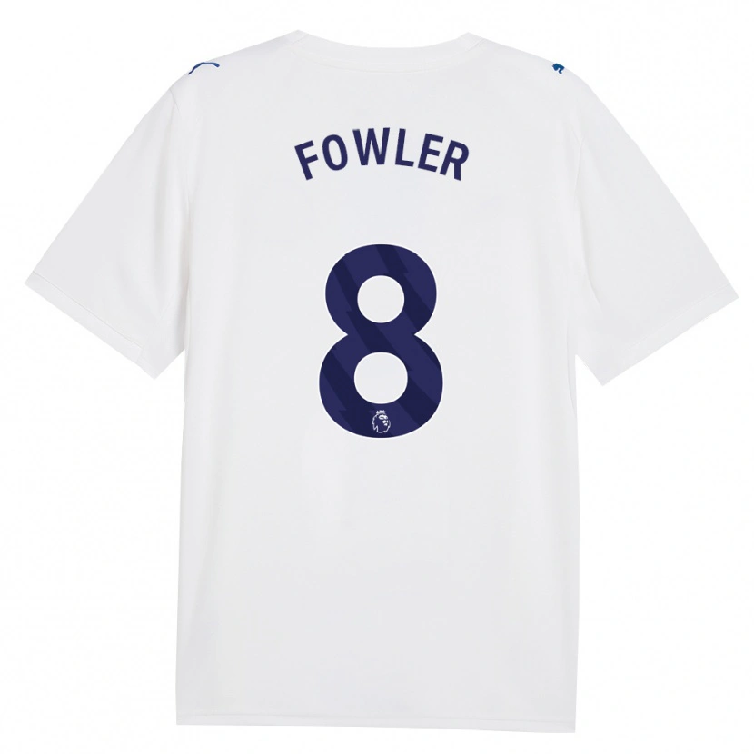 Danxen Dětské Mary Fowler #8 Námořní Bílá Třetí Hráčské Dresy 2026/27 Dres