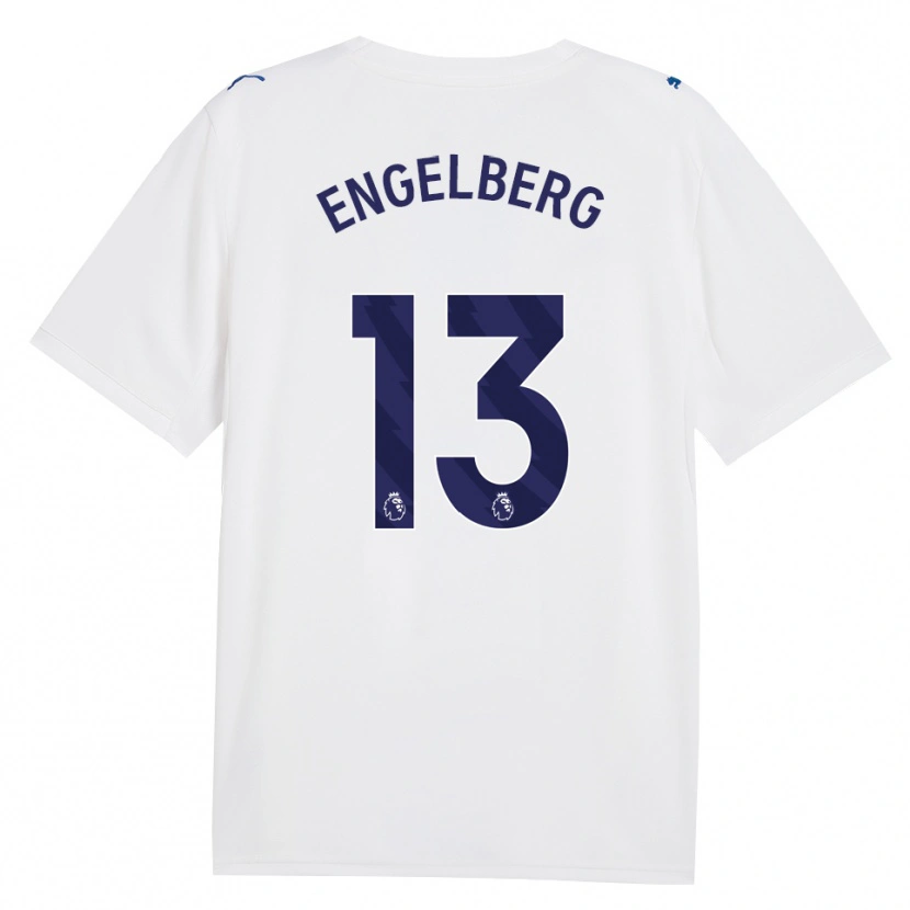 Danxen Dětské Stavros Engelberg #13 Námořní Bílá Třetí Hráčské Dresy 2026/27 Dres