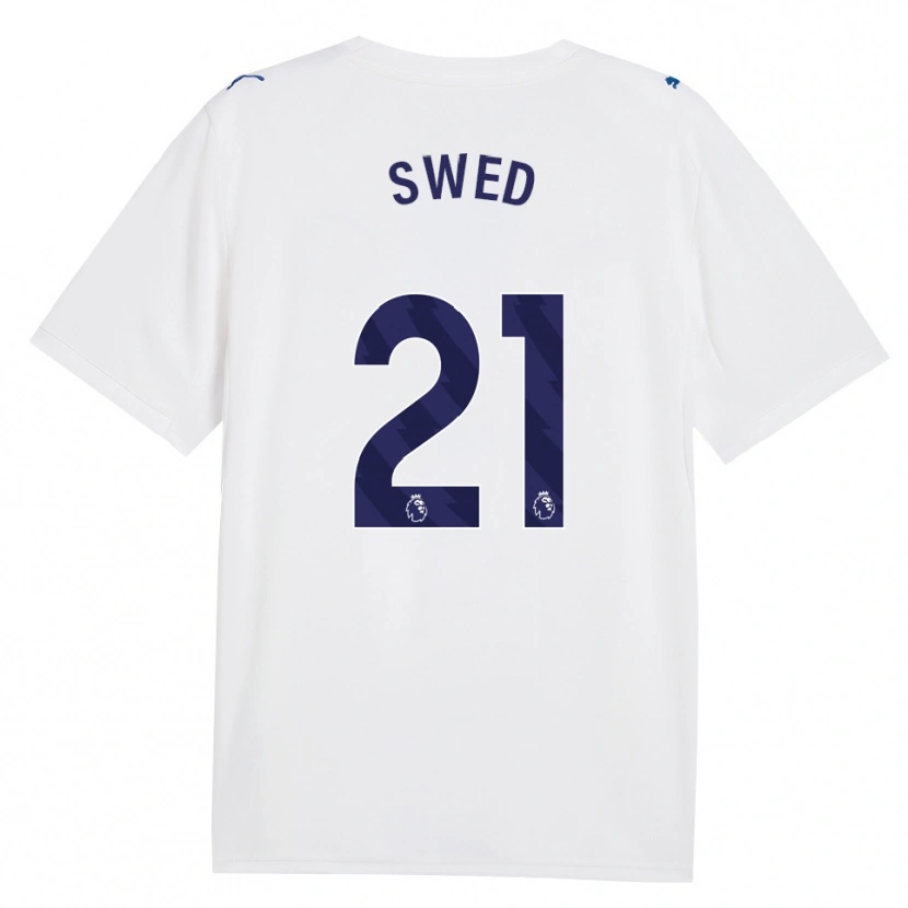 Danxen Dětské Hamza Swed #21 Námořní Bílá Třetí Hráčské Dresy 2026/27 Dres