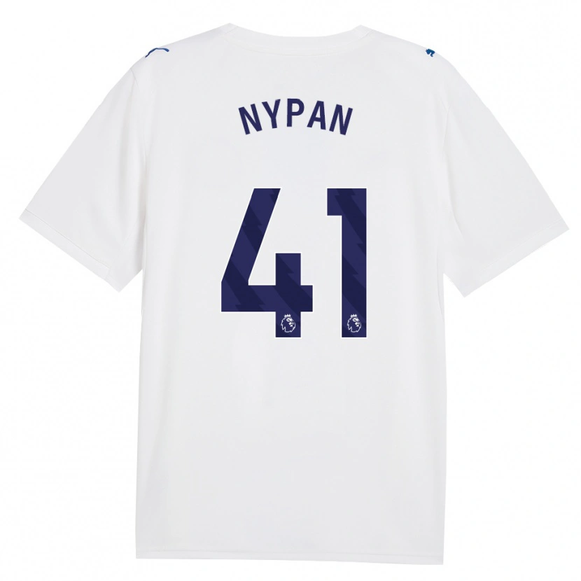 Danxen Dětské Sverre Nypan #41 Námořní Bílá Třetí Hráčské Dresy 2026/27 Dres