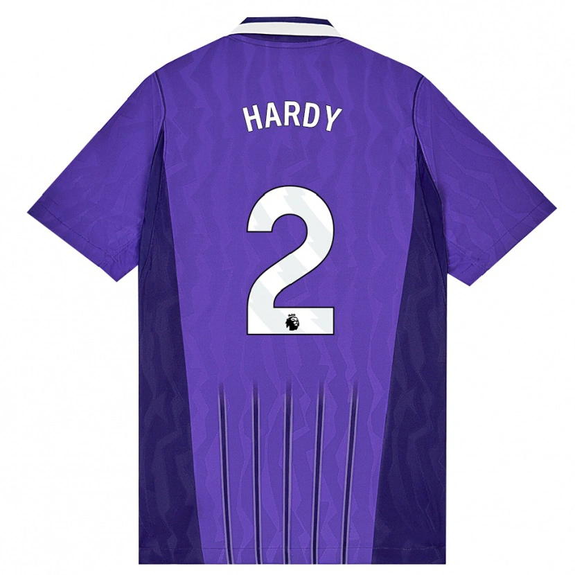 Danxen Dětské Malachi Hardy #2 Fialová Bílá Třetí Hráčské Dresy 2026/27 Dres