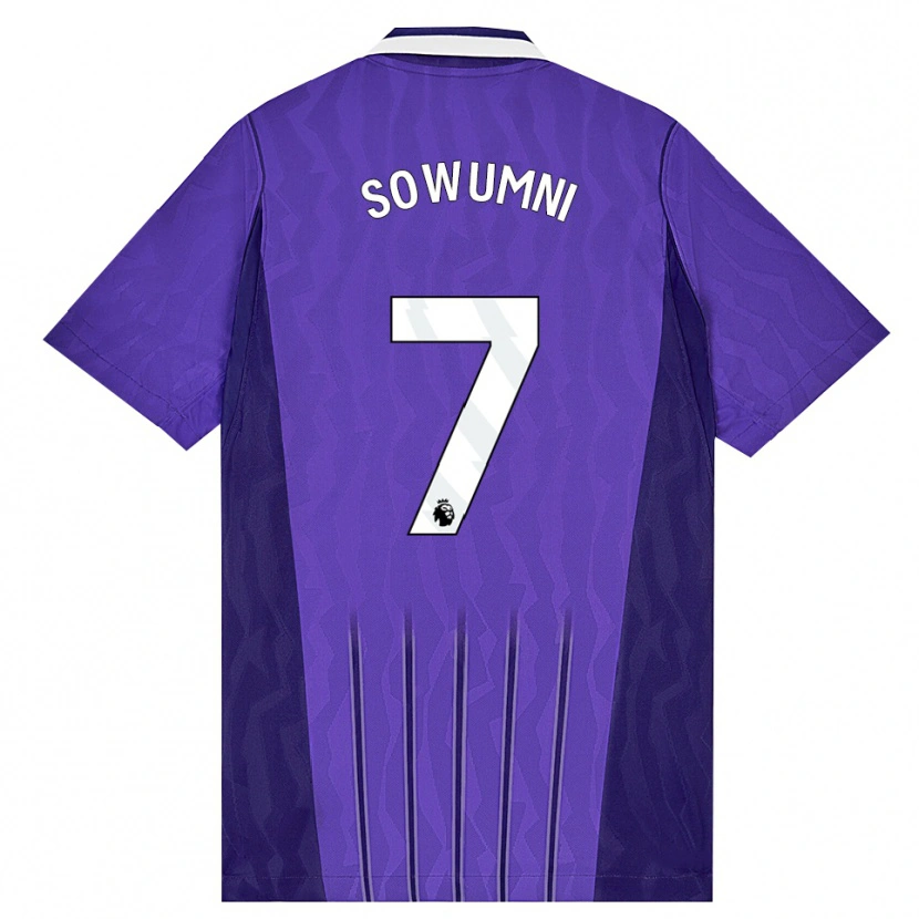 Danxen Dětské Elisha Sowunmi #7 Fialová Bílá Třetí Hráčské Dresy 2026/27 Dres