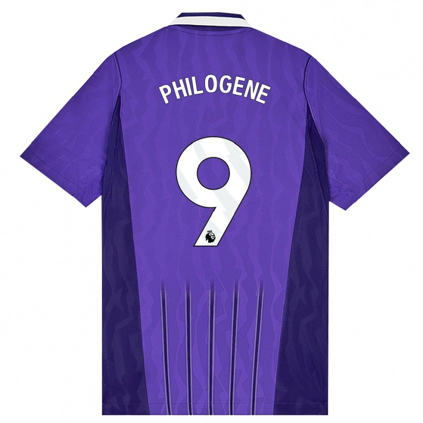 Danxen Dětské Blake Philogene #9 Fialová Bílá Třetí Hráčské Dresy 2026/27 Dres