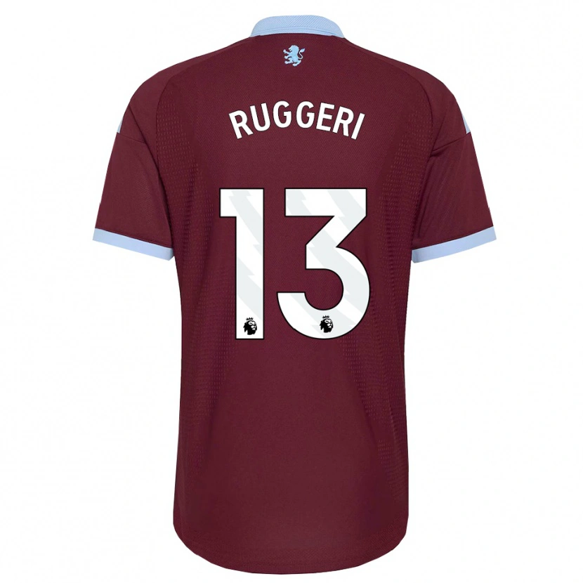 Danxen Dětské Matteo Ruggeri #13 Modrá Chodníčková Vínově Červená Domů Hráčské Dresy 2026/27 Dres