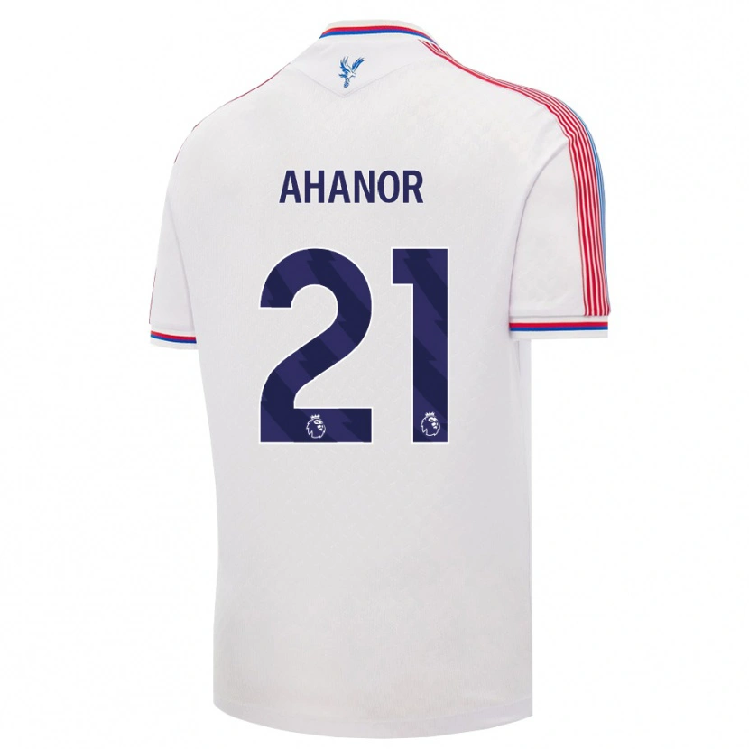 Danxen Dětské Honest Ahanor #21 Bílá Červená Modrá Domů Hráčské Dresy 2026/27 Dres
