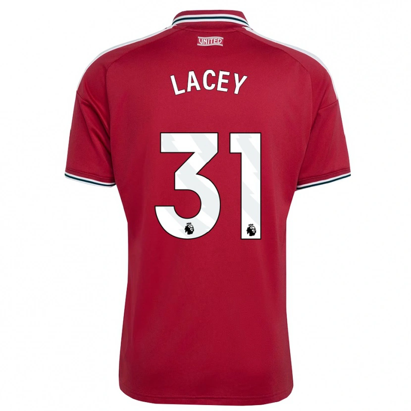 Danxen Pánské Shea Lacey #31 Červená Žlutá Bílá Domů Hráčské Dresy 2026/27 Dres