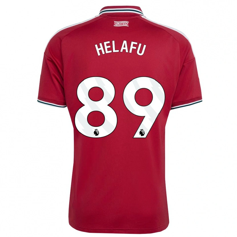 Danxen Pánské Yuel Helafu #89 Červená Žlutá Bílá Domů Hráčské Dresy 2026/27 Dres
