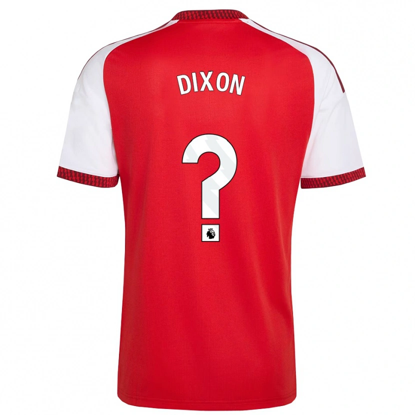 Danxen Pánské Danny Dixon #0 Červená Bílá Černá Domů Hráčské Dresy 2026/27 Dres