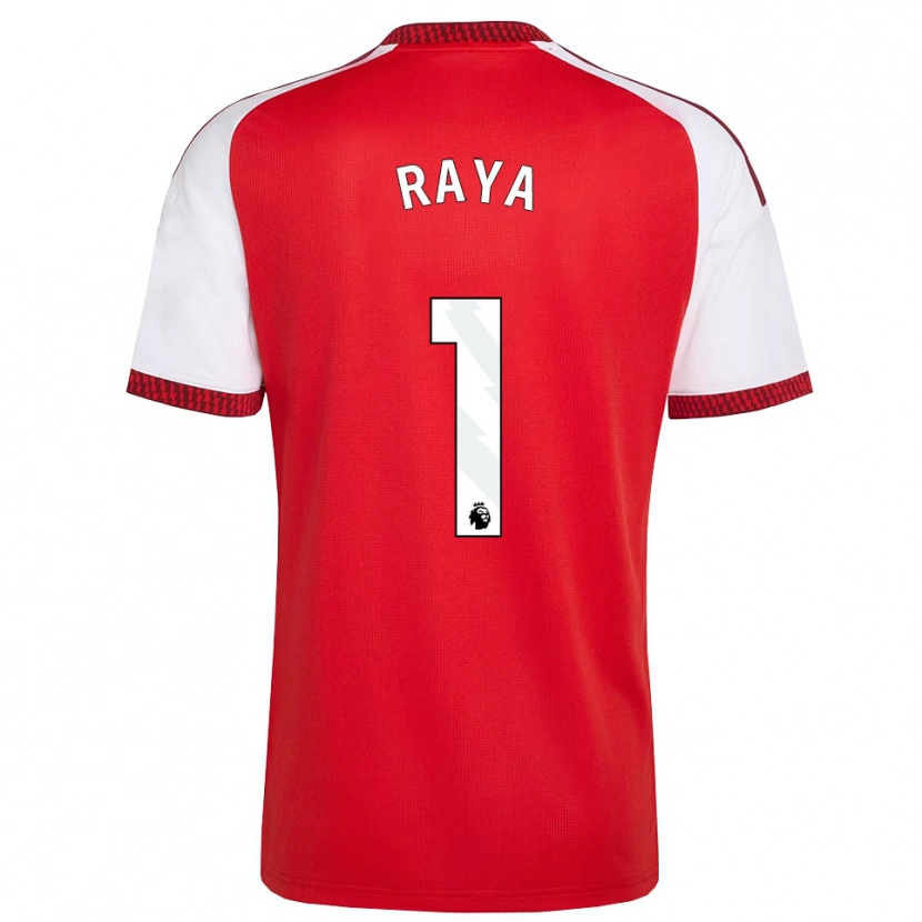 Danxen Pánské David Raya #1 Červená Bílá Černá Domů Hráčské Dresy 2026/27 Dres