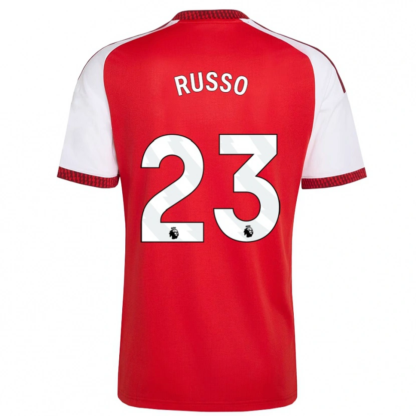 Danxen Pánské Alessia Russo #23 Červená Bílá Černá Domů Hráčské Dresy 2026/27 Dres