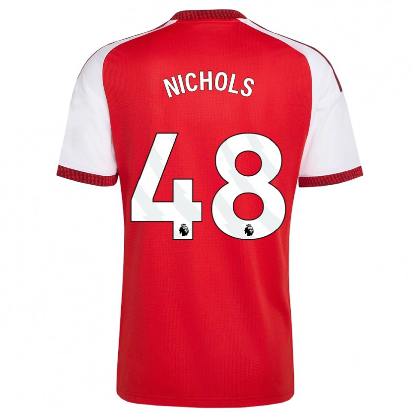 Danxen Pánské Josh Nichols #48 Červená Bílá Černá Domů Hráčské Dresy 2026/27 Dres